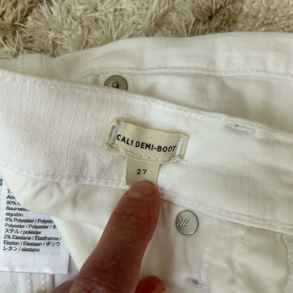 Madewell Cali Demi-boot raw hem jeans - Picture 9 of 11